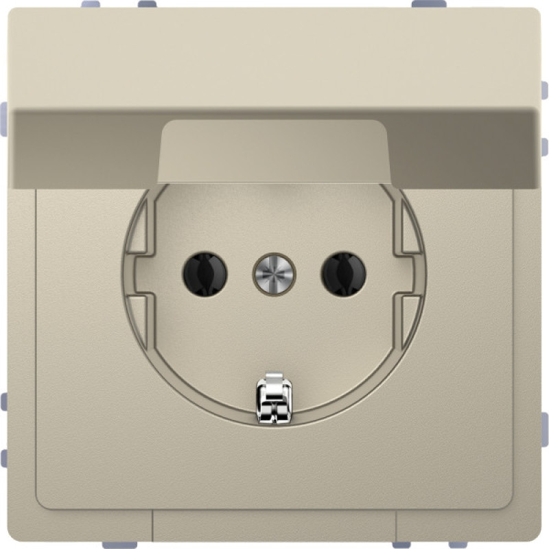 Розетка Schneider Electric D-Life MTN2310-6033 с з/к и крышкой сахара