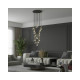 Люстра TK Lighting 5945 Nilos G9 17x6W IP20 Чорна
