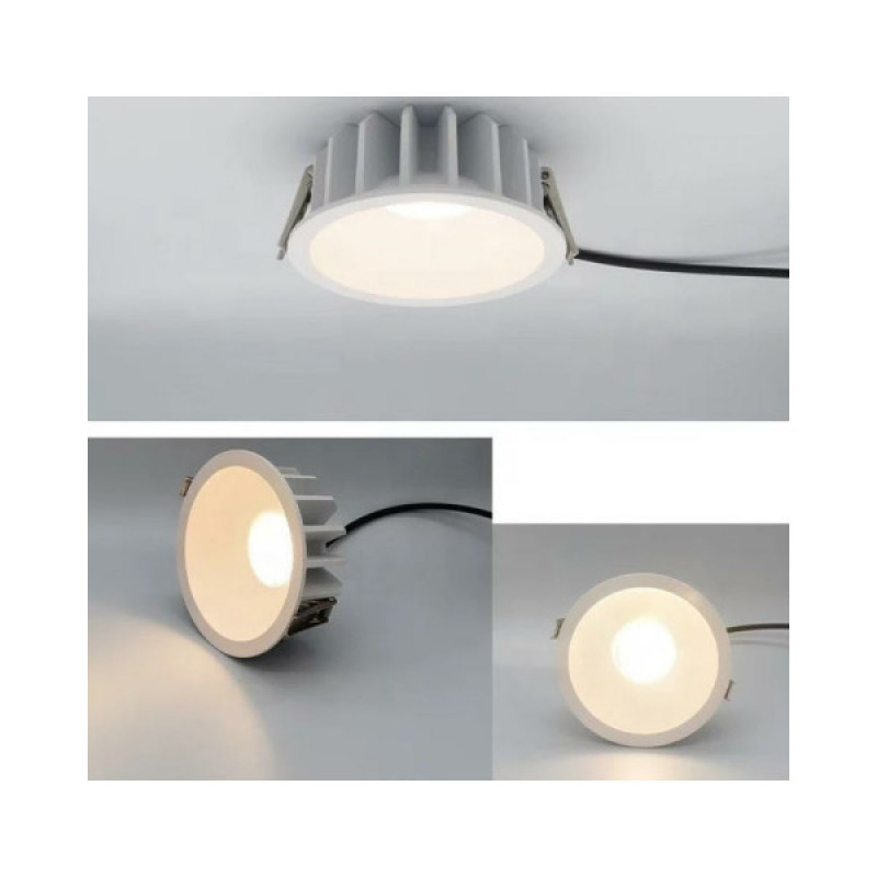 Точечный светильник Kloodi KD-SEMI242 LED 1x9W 3000K 990Lm IP20 Wh