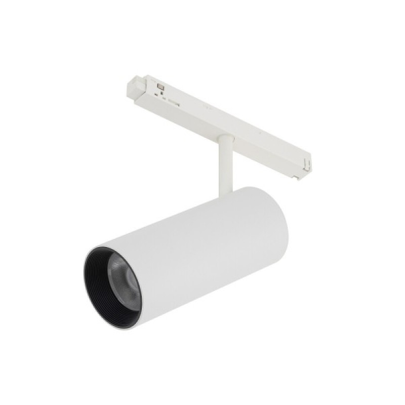 Магнитный трековый светильник Nowodvorski 11642 LVM Spot LED 1x15W 3000K 1020Lm IP20 белый