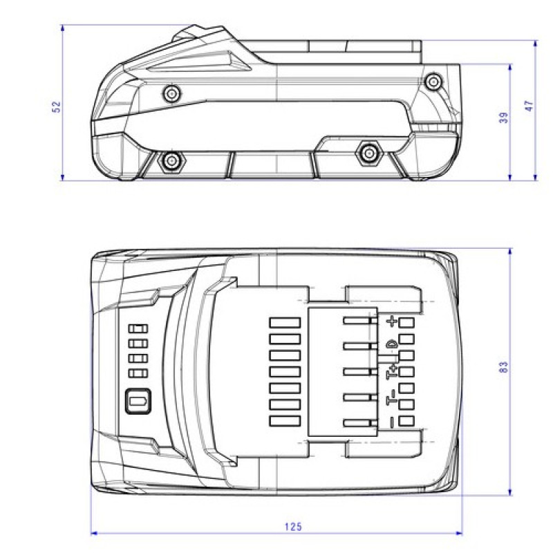 Аккумуляторная батарея Metabo LiHD 18В 4Ач вторая генерация (625367000)