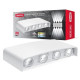 Накладной светильник Maxus MWL 8Вт 3000/4100/6500К IP65 WH Square (1-MWL-8W-WHS)