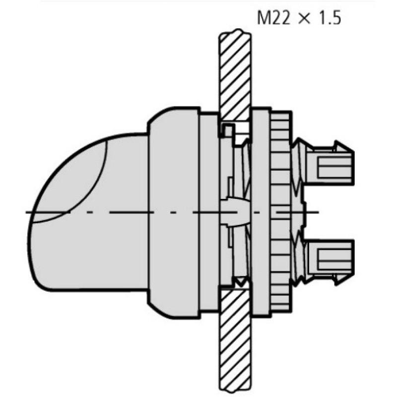 Переключатель Eaton Moeller 216872 M22-WRK3