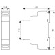 Мультифункциональное реле времени NOARK Ex9TR 10M 3CO 10 функций 1CO 16А и 2O 8A 12-240В AC/DC (111733)