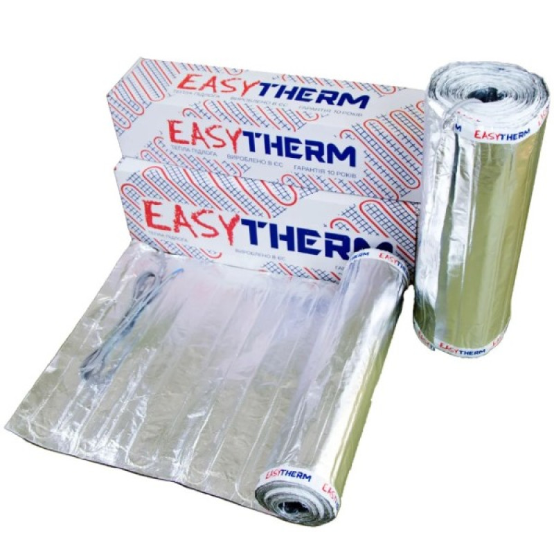 Нагрівальний двожильний мат EasyTherm з фольгою EMF 2.50 5м