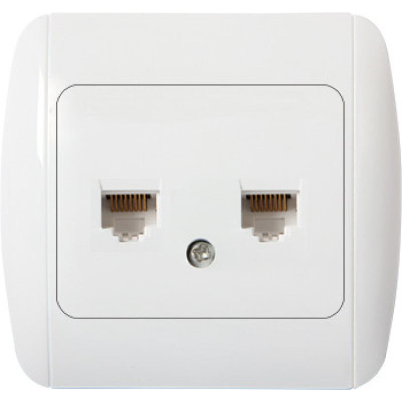 Комп'ютерна розетка E.Next e.install.stand.819С2 подвійна (s035033)