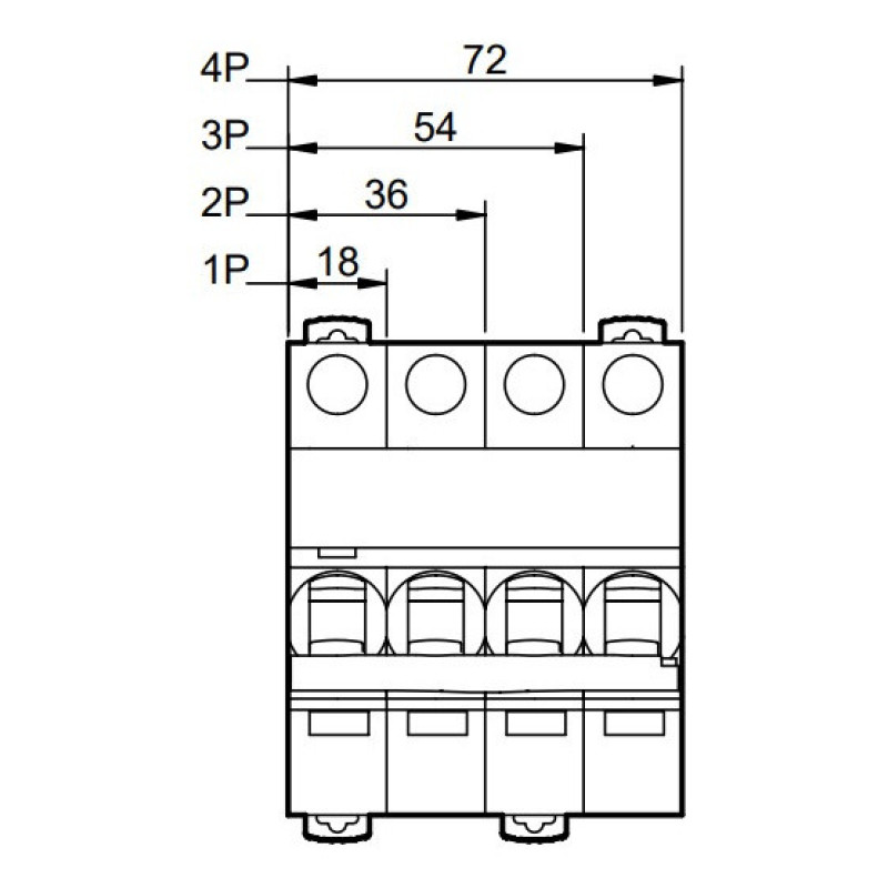 Эл.автомат Schneider Electric iC60N 3P 32A C