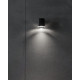 Вуличний світильник Kanlux 38884 ZEVI GU10 1x10 IP54 чорний