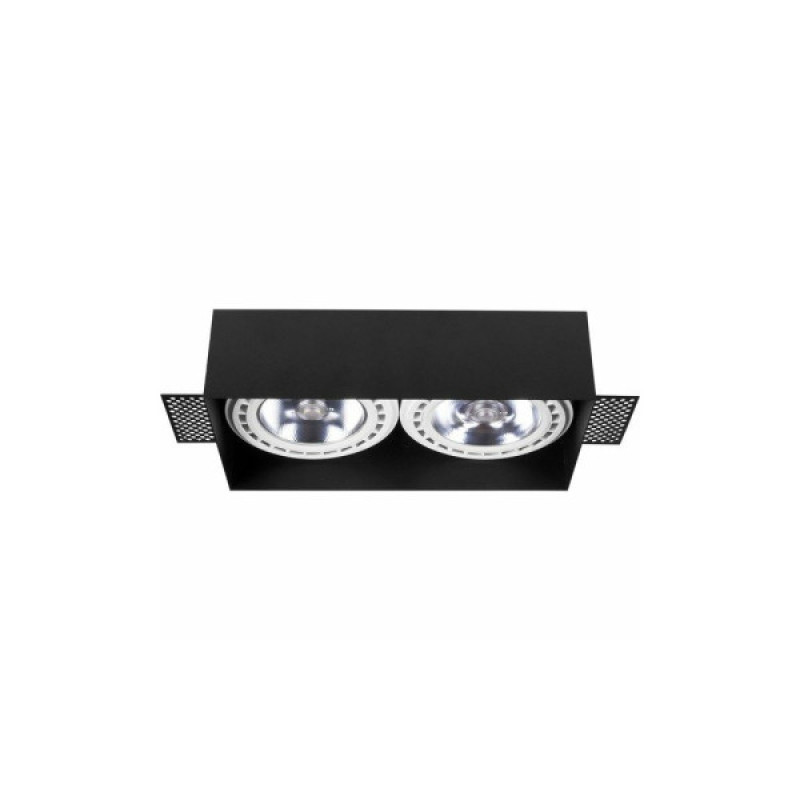 Точковий світильник Nowodvorski 39403 Mod GU10 2x75W IP20 Bl