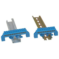 Нулевая шина TOSUNlux TS-0812K-03 63А 12×8-8 на DIN-рейке (6940151047209)
