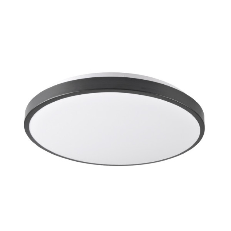 Світильник стельовий Goldlux 314925 Kern Led 1x24W 4000K 2500Lm IP20 BK