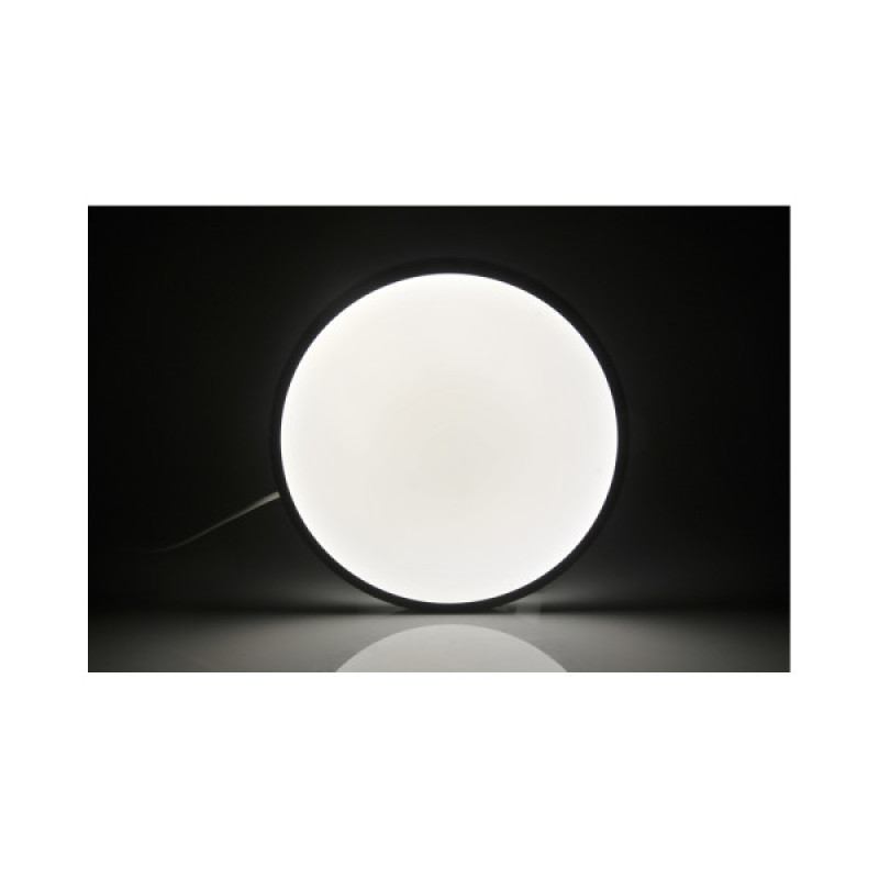 Світильник стельовий Goldlux 314925 Kern Led 1x24W 4000K 2500Lm IP20 BK