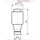 Запобіжник ETI 004322003 DIIUQ6A/500V gR (50 kA)