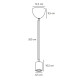 Подвесной светильник, люстра Nordlux 45883018 Siv E27 1x60W IP20 коричневый