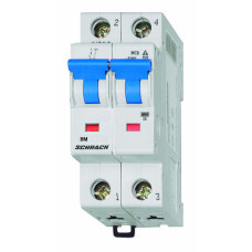 Автоматический выключатель Schrack BM418220 4,5кА 20А 2P х-ка B
