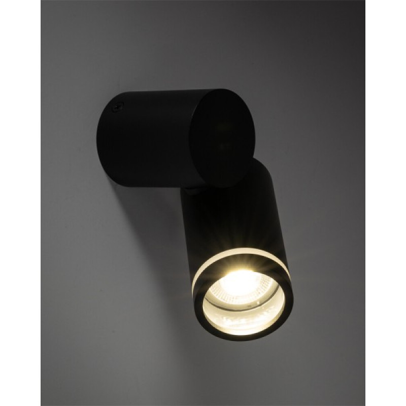 Светильник поворотный, спот TK Lighting 5349 Jet GU10 1x10W IP20 черный