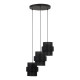 Підвісний світильник, люстра TK Lighting 5981 Calisto E27 3x15W IP20 чорний