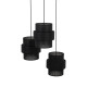 Підвісний світильник, люстра TK Lighting 5981 Calisto E27 3x15W IP20 чорний
