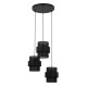 Підвісний світильник, люстра TK Lighting 5981 Calisto E27 3x15W IP20 чорний
