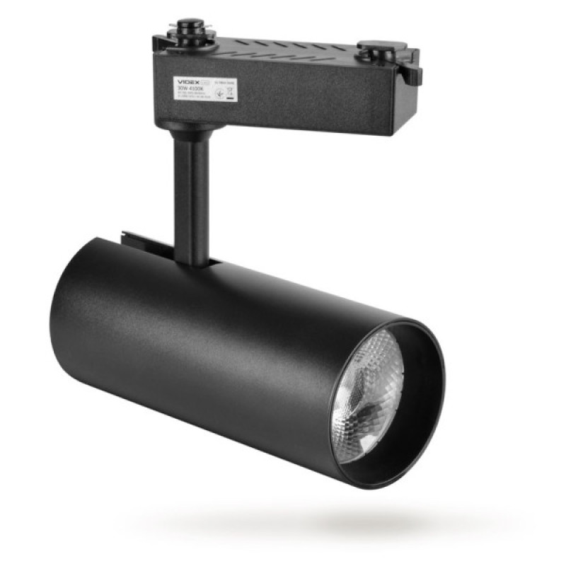 Трековый LED светильник Videx 30Вт 4100K (VL-TR04-304B) черный