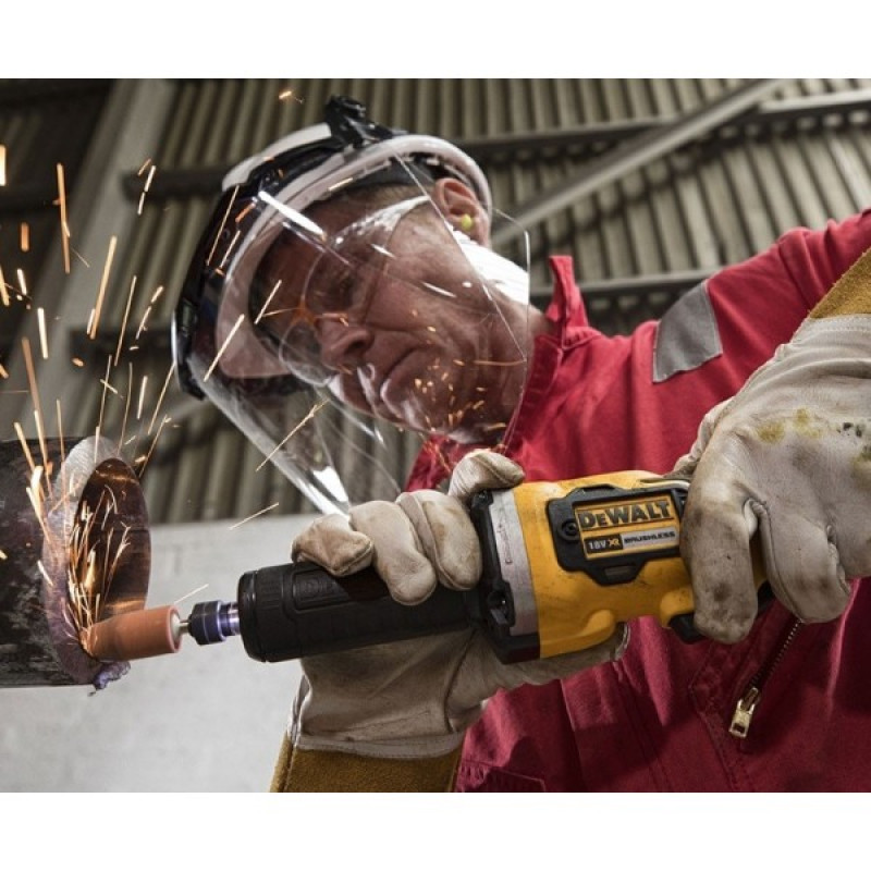 Бесщеточная аккумуляторная шлифмашина DeWALT DCG426N 18В