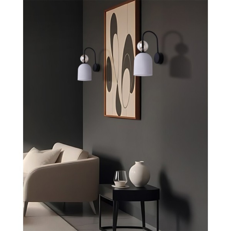 Бра, настенный светильник TK Lighting 11587 Sophia E14 1x10W IP20 янтарный