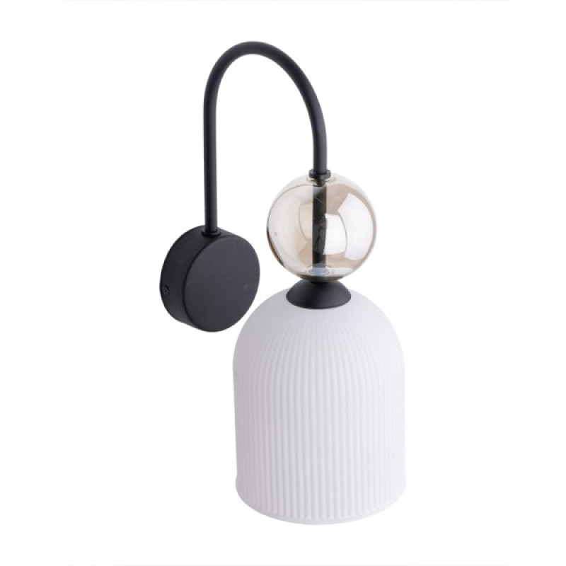 Бра, настенный светильник TK Lighting 11587 Sophia E14 1x10W IP20 янтарный