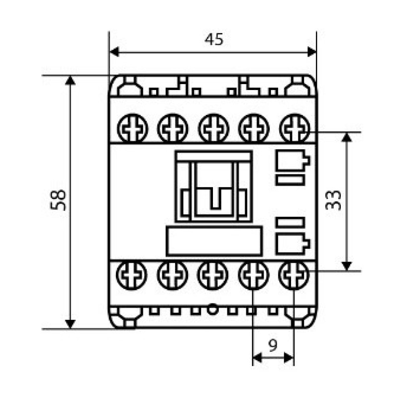 Мініконтактор Аско-Укрем ПМ 0-12-10 M7 220В LC1-K1210 (A0040010041)