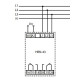 Реле контроля фаз HRN-43/230V