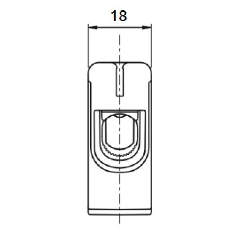 Клема Promfactor FT 1Р Cu:2.5-50мм²/ Al:6-50 6-50мм² синя FT1050N