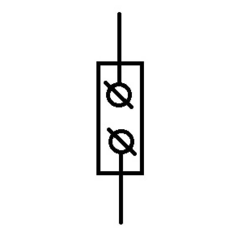 Клема Promfactor FT 1Р Cu:2.5-50мм²/ Al:6-50 6-50мм² синя FT1050N