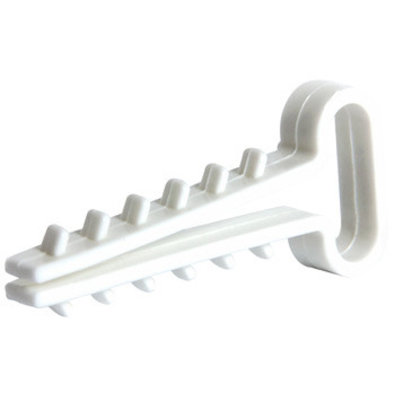 Дюбель ялинка E.Next e.metiz.dowel.flat.fir.14 для плоского проводу 14мм 100шт (m0080023)