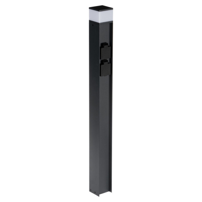 Уличный светильник Kanlux 38771 DASTEN G9 1x11 IP44 черный (тип розетки F)