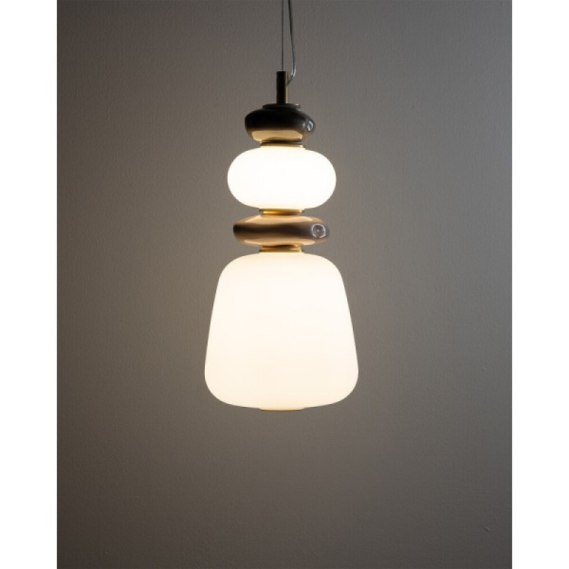 Подвесной светильник, люстра Nowodvorski 11702 Ceramic Vertical LED 1x12W 3000K 950Lm IP20 белый