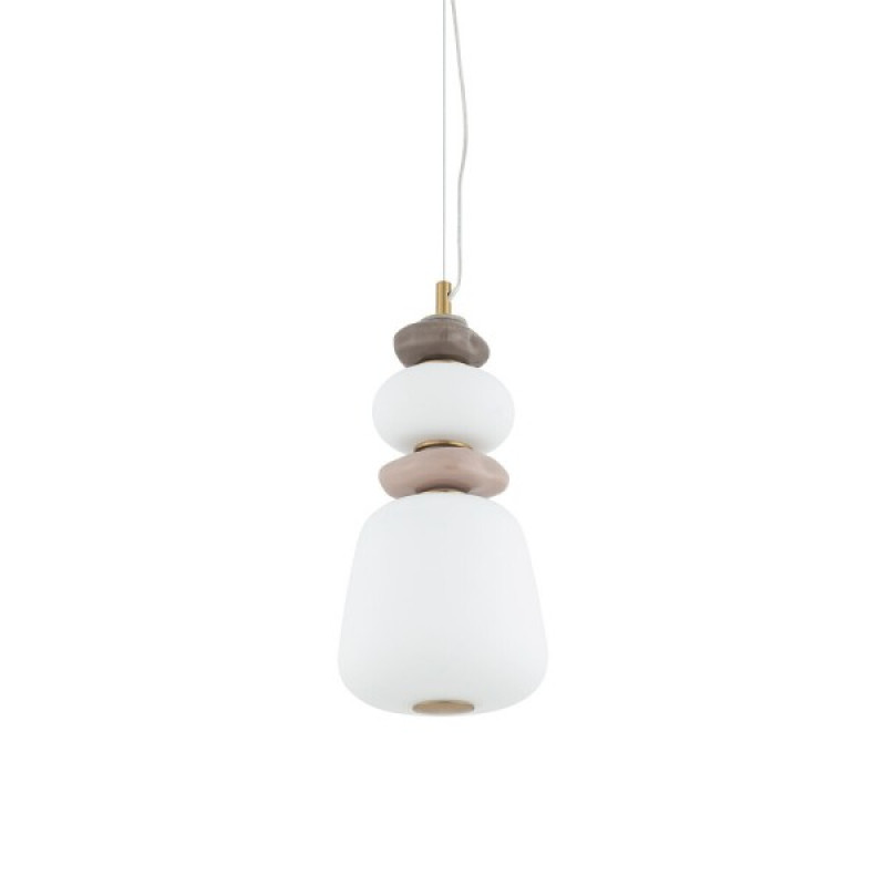 Подвесной светильник, люстра Nowodvorski 11702 Ceramic Vertical LED 1x12W 3000K 950Lm IP20 белый