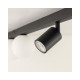 Светильник поворотный, спот TK Lighting 10002 Vox GU10+G9 4x10+6W IP20 Черный