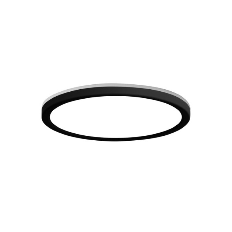 Потолочный светильник Italux PLF-63452-400R-36W-BL Corte LED 1x36W 2800K/4000K/6000K 3800Lm IP20 черный