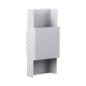 Бра, настінний світильник MJ-Light MJ00111 WLB081 LED 2x6W 3000K 120Lm IP20 білий