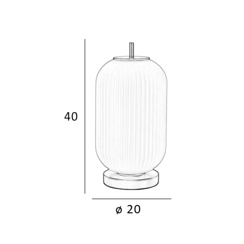 Настольная лампа Italux TB-28798-1-GD-WH Olmeto E27 1x10W IP20 золотая