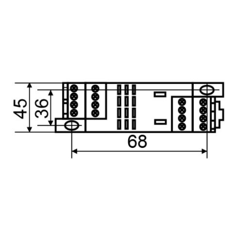 Разъем Аско-Укрем PYF14A-E под реле МY4 (A0090020005)