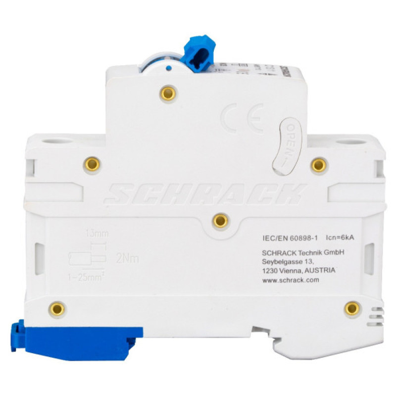 Автоматичний вимикач Schrack BM617163 6кА 63А 1P C