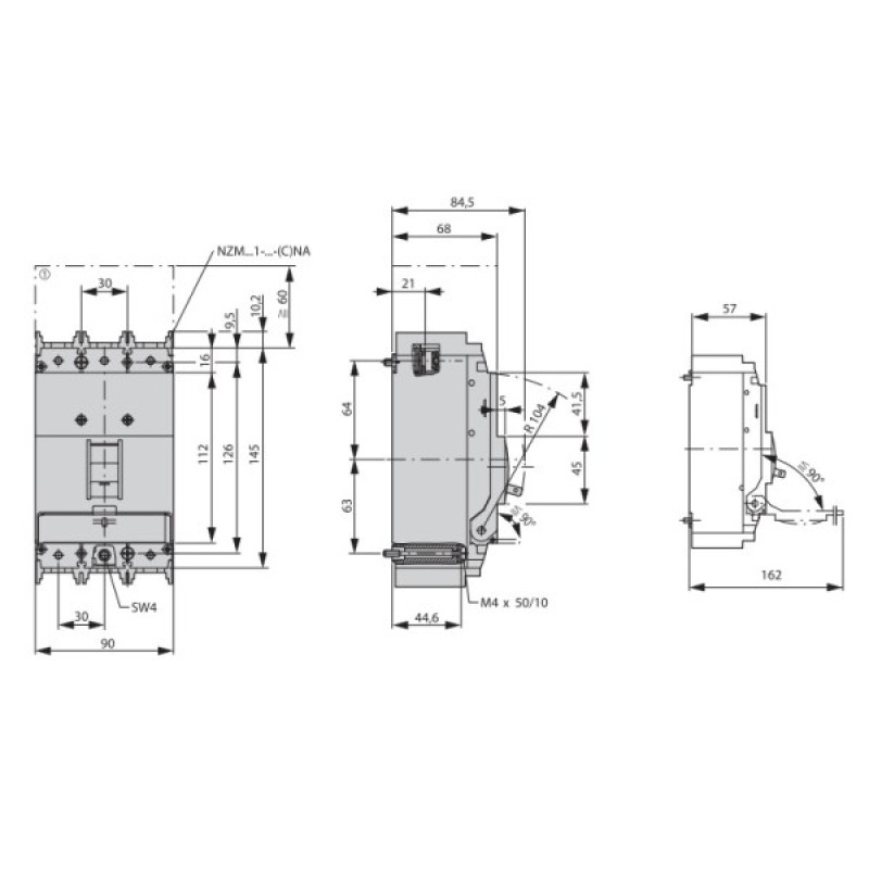 Силовой автомат Eaton LZMC1-A25-I