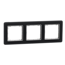 Рамка 3-постовая Schneider Electric Sedna Elements искусственное матовое стекло SDD362803