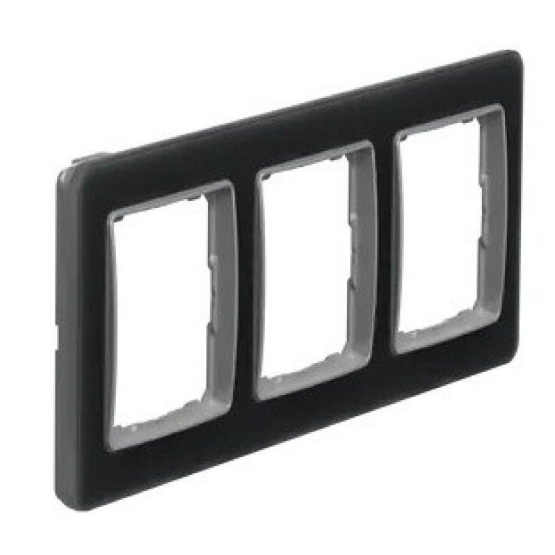 Рамка 3-постовая Schneider Electric Sedna Elements искусственное матовое стекло SDD362803