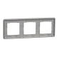 Рамка 3-постовая Schneider Electric Sedna Elements искусственное матовое стекло SDD362803