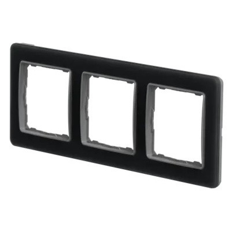 Рамка 3-постовая Schneider Electric Sedna Elements искусственное матовое стекло SDD362803