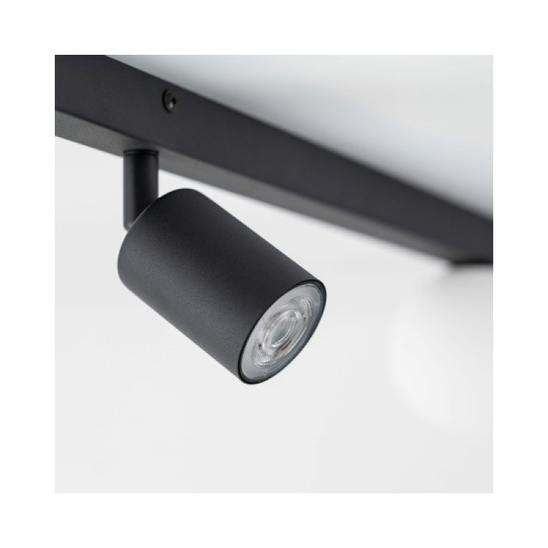 Светильник поворотный, спот TK Lighting 10001 Vox GU10+G9 3x10+6W IP20 Черный