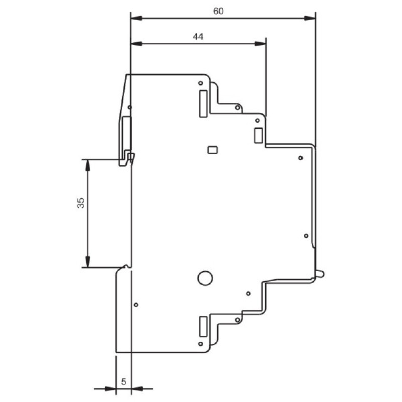 Контактор ETI 002464054 RD 25-40-R-230V AC/DC (AC1) з ручним керуванням