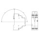 Контактор ETI 002464054 RD 25-40-R-230V AC/DC (AC1) з ручним керуванням