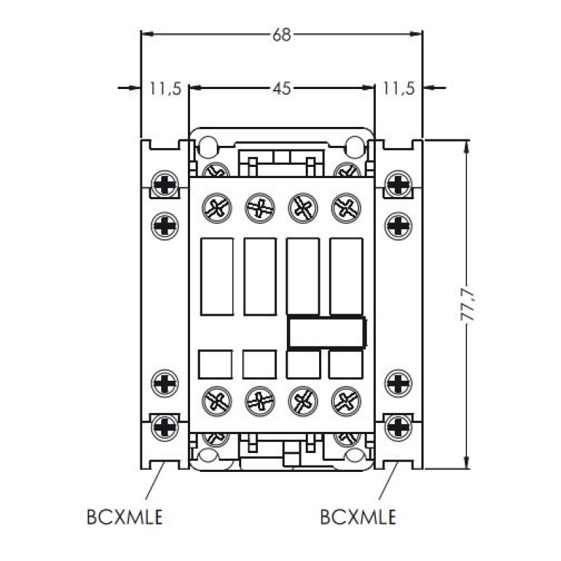Контактор ETI 004642220 CEM 9.10 24V DC